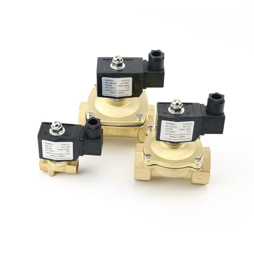 Électrovanne DN15 en laiton avec bobine DC12V étanche pour bloquer le débit de l'eau