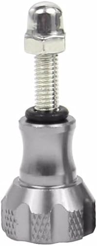 Miniatura 5 de Tornillos adaptadores de tuerca de perno de aluminio CNC de pulgar largo y corto, compatibles con conectores GoPro Hero 8 7 6 5 4 (verde 1)