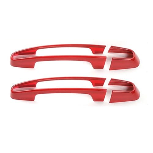 Cubierta de manija de puerta de coche para Camaro 2017-2021 con ajuste exterior exacto 2
