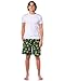 Nickelodeon Teenage Mutant Ninja Turtles Pajama Shorts TMNT Men's NYC Soft Lounge Bottoms (Medium) Blue