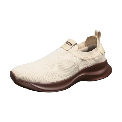 Image of Neeman's Sole Max Cush Slip Ons for Unisex | Chunky Cushioned Casual Shoes with High-Rebound Foam | Breathable Knit Upper | Lightweight EVA Sole Comfort Shoes