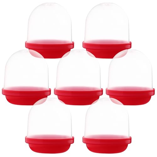 Capsule Vending Machine Translucent Acorn Capsules Empty 30 pcs 1.1 inch - Gumball Machine Capsules Refill Bulk Party Favors - Easter Basket Stuffers - DIY Craft Supplies