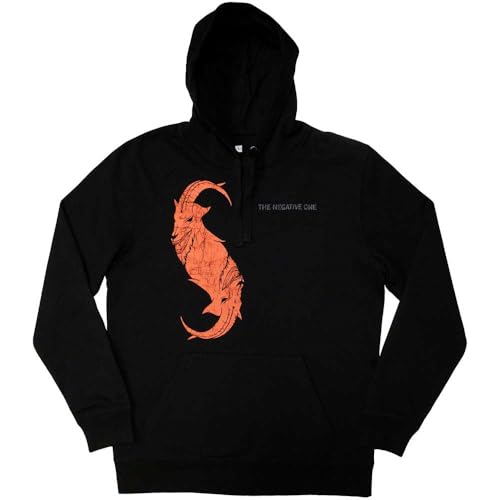 Slipknot Mens Goat-S (Back Print) Hooded Sweatshirt Large Black