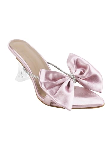 Image of SilverArrow Chunky Spool Heels Comfortable & Trendy Party Block Heel Sandals For Womens & Girls