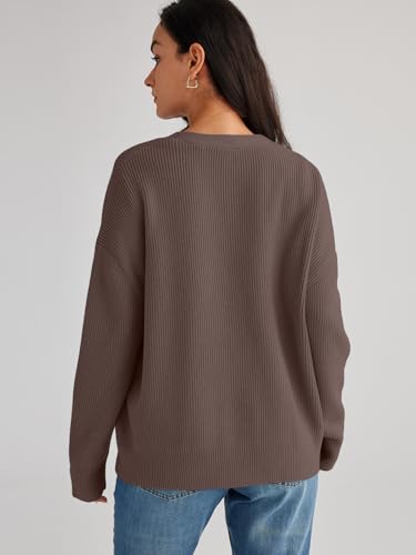 LILLUSORY Cardigan Sweaters for Women 2025 Fall Fashion Oversized Lightweight Sweater Knit Work Casual Outfits Clothes3