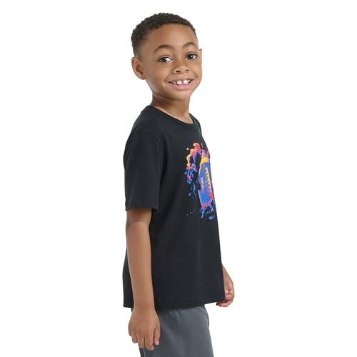 Image of adidas Boys Short Sleeve T-Shirt Sports Logo Tee