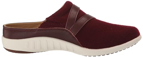 Image of Spenco Women's Ashton Wool Slide,Burgundy, 7