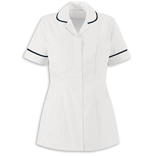 Army And Workwear Traje de Neopreno para Mujer Plain enfermería Healthcare Veterinario para Mujer Kimono de enfermería con túnicas Housekeeper