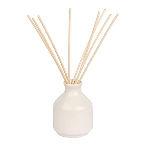 Image of Mkd2 Rise Ceramic Reed Diffuser Pot I Empty Aroma Pot - Set of 3 (Black, White & Blue) for Home Fragrance, Decor, Decoration
