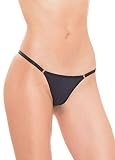 Ever Night Femmes Sexy Appel Coton String Classique Charmant G-String String Tentation mémoires T Pantalon,3 Black