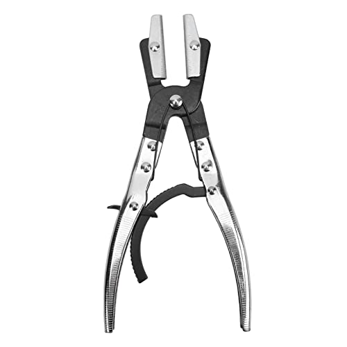 Hose Pinch Off Pliers Ratcheting Swivel Jaws For Radiator Brake Coolant Pipes Universal Automotive Hose Clamp Tool 30.5cm 12in