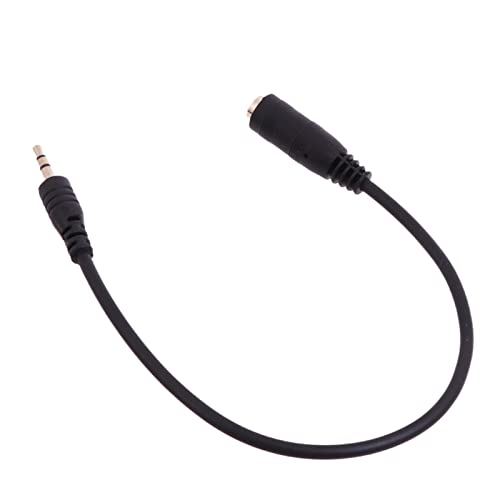 Adaptador 2.5mm Macho a 3.5mm Hembra Stereo miniatura 4