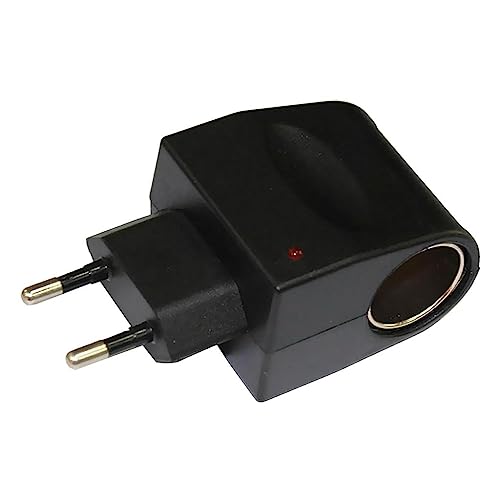 Image of EU Plug 110V-220V AC Power to 12V DC Car Cigarette Lighter Converter Adapter