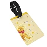 Anime Luggage Tag Name for ID Card with Detachable Wrist Strap Baggage Tags for Travel Funny Baggage