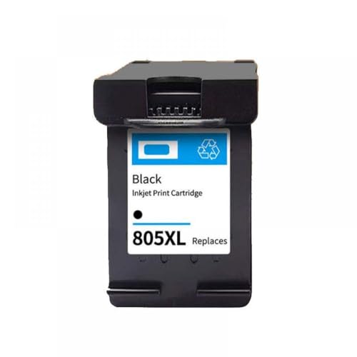 Cartouche 805XL compatible Deskjet Plus 4121 4122 4123 encre HP805XLBK noire