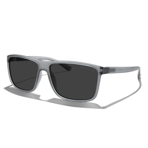 MERRY'S Rectangular Polarized Sports Sunglasses for Men Women Cycling Driving Fishing UV400 Protection S8225