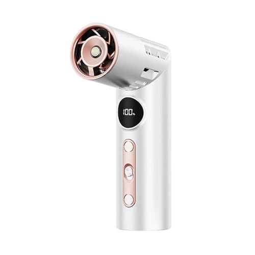 Ventilateur électrique à main mini pliable avec affichage numérique portable - 2