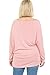 LEEBE Women's Plus Size Long Sleeve Off-Shoulder Top (1X-5X) (1X, Mauve)