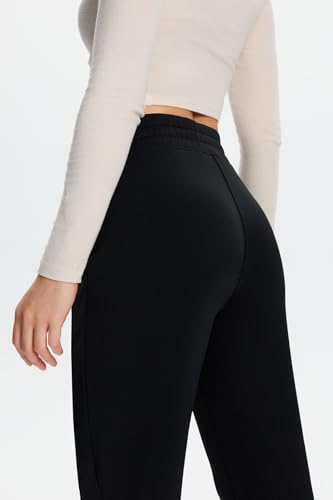 Yogipace Women's CozyWarmth Petite/Regular/Tall High Rise Thick Fleece Lined Joggers Thermal Winter Sweatpants with Pockets4