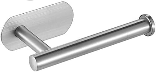 Portarrollos de papel higiénico autoadhesivo para montaje en pared, soporte de papel higiénico de acero inoxidable para baño, impermeable,