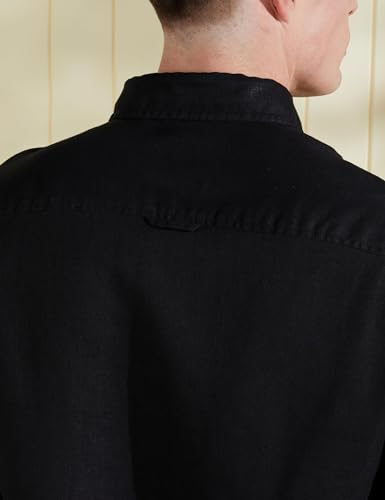 Symbol Premium Men's Pure Linen Solid Casual Shirt (Regular Fit)