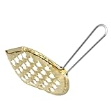 PRETYZOOM Bohnengelee-schaber aus Metall Lebensmittelschaber mit Ergonomischem Griff...