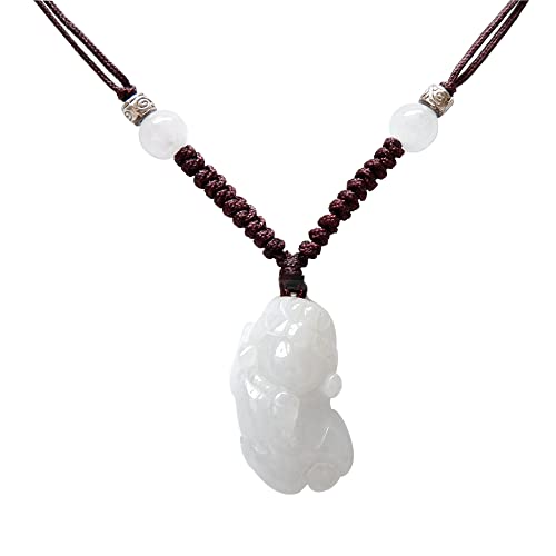 Amulette dragon de jade naturel, le cadeau talisman idéal pour la protection
