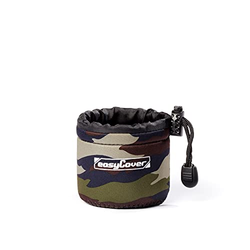 easyCover Étui de protection en néoprène pour objectif Taille XS Couleur : camouflage Cover