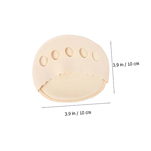 PartyKindom 4 pares de almohadillas delanteras para pie miniatura 6