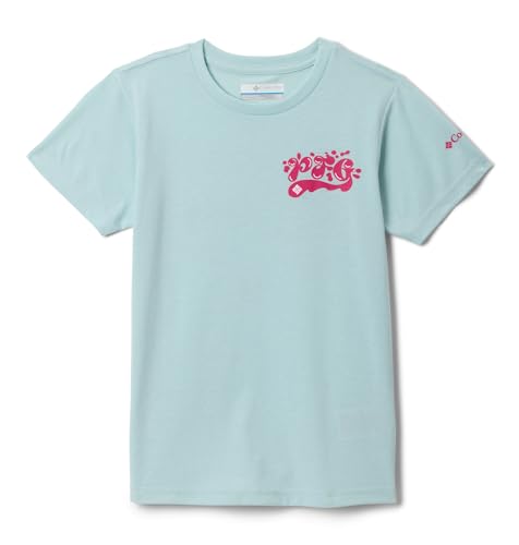 Image of Columbia Girls' PFG Palm Waves Short Sleeve Tee