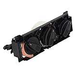 Bediffer Klimatisierung Schwarzer AC-Luftheizungsschalter Langlebig für Cabrio 99-02 MK3 1992-1998 T4 1993-2003 für Autoenthusiasten