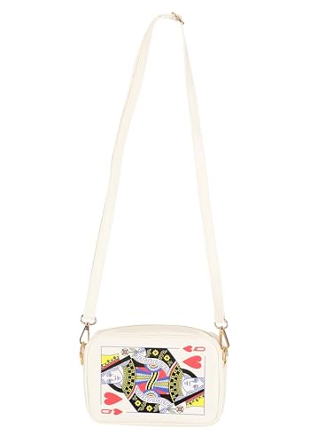 elope Queen of Hearts Card Costume Purse - 100% Polyester, Faux Leather, Removable Adjustable Shoulder Strap4