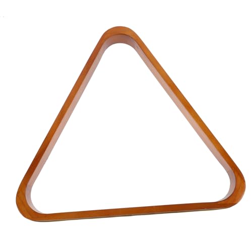 GOOHOCHY Pool Table Triangle Rack Billiard Ball Storage Rack Trangle Billiards Accessory