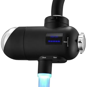 HOMELODY Wasserfilter Wasserhahn 3.0 mit LED