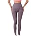 asntrgd Yoga Leggings Women Petite Active Seamless Pants Dressy Buttlifting Workout Bootcut Tights High Waisted Thin Leggings