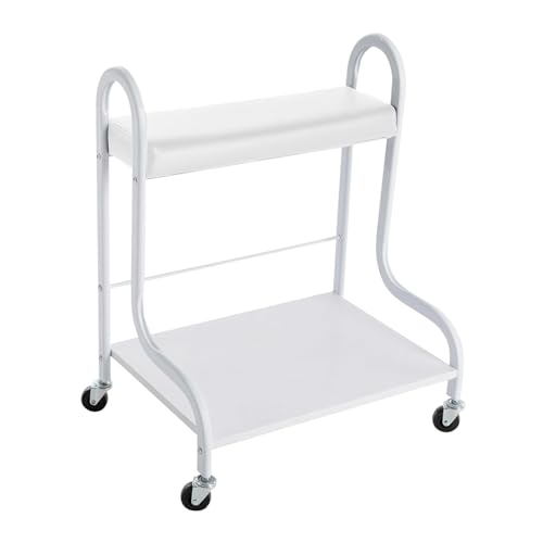 Carrito portátil para spa de pies y manicura con ruedas
