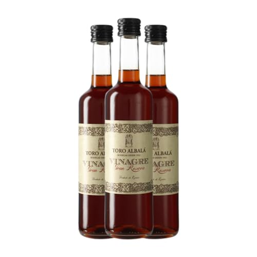 Vinagre Toro Albalá Gran Reserva Botella Medium 50 cl (Caja de 3 Botella Medium de 50 cl)
