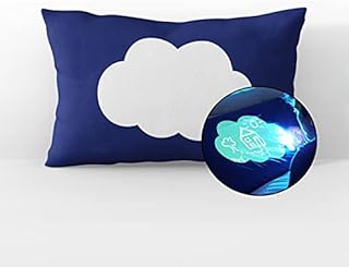 Illuminated Apparel Glow Sketch Interactive Glow In The Dark Pillow Case (Dream Cloud)