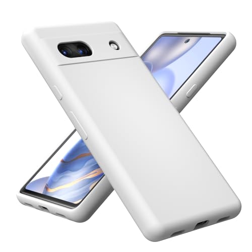 Funda Pixel 7a antigolpes con protección de 3 capas y silicona delgada