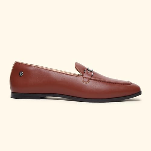 Image of YOHO Bliss Loafers for Women | Comfortable & Stylish Bellies | Fashion Moccasins with Footpharma Footbed | Slip-on for Casual & Formal Wear | 001