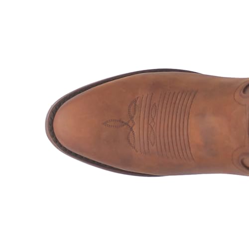 Dan Post DP3230 Mens Simon Embroidered Round Toe Casual Boots Mid Calf thumb #3