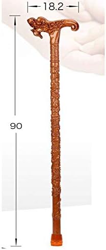 ZAPION Solid Wood Crutches, Non-Slip Crutches, God Faucet Handle Design, Ergonomic Handle, Beautiful and Comfortable