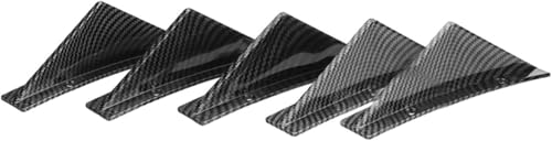 Spoiler latéral de voiture et aileron de coffre look carbone pour customisation de A4 B8 8K