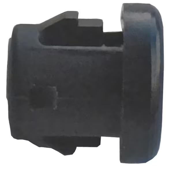 Bushing, Nylon, OD 0.718 in, Blk, PK25, Mfr: 1EMD7-A