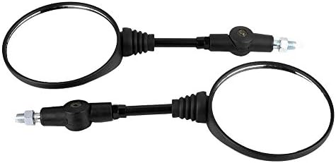 Miniatura 8 de Espejos para motocicletas,Retroviseur Moto Rabattable,Espejos universales de motocicleta 2 piezas motocicleta modificada plegable espejo retrovisor