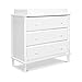 Davinci Jenny Lind Spindle 3-Drawer Dresser in White