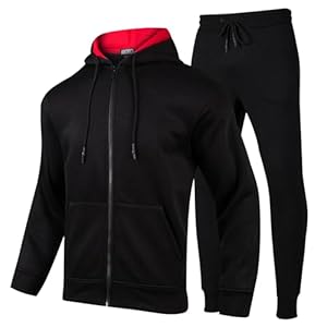 Men’s Tracksuits Sweatsuits for Men 2 Piece Hoodie Men’s Jogging Tracksuit Set