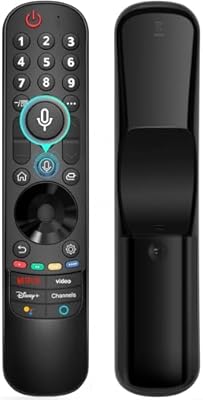 LG magic remote control for smart tv with Pointer and Voice Control - LG Universal Remote Compatible with 2018-2025 Ultra HD OLED QNED NanoCell 4K 8K Smart TVs, Remote Cover Included.