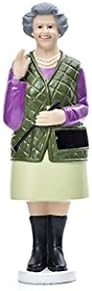 Kikkerland Solar Figurine, Green, 16.5 x 3.8 x 3.8 cm