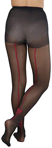 Image of ToBeInStyle Women's Timeless Backseam Pantyhose